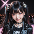 ドクロコーデのアイドル 3枚目
