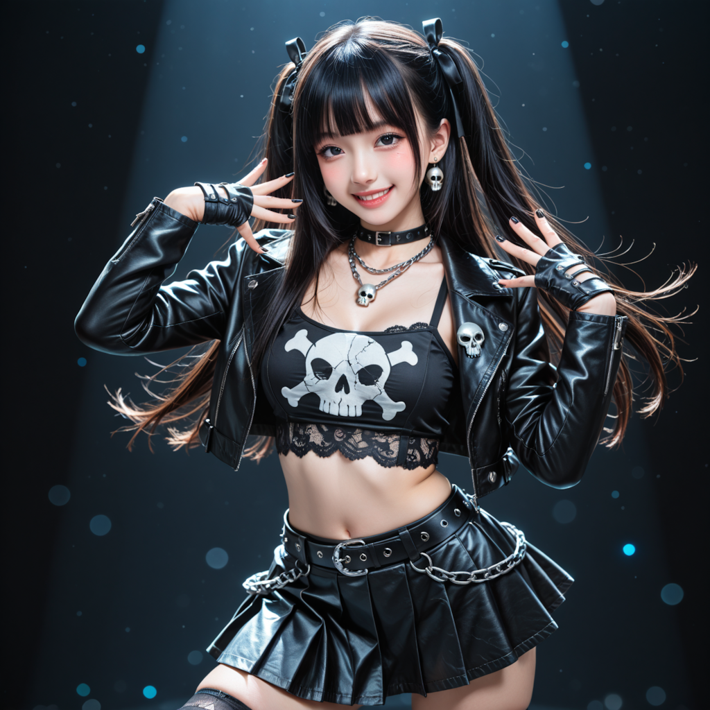ドクロコーデのアイドル