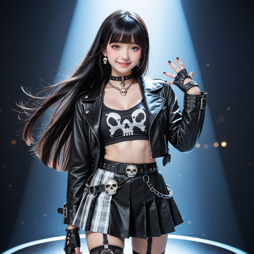 ドクロコーデのアイドル