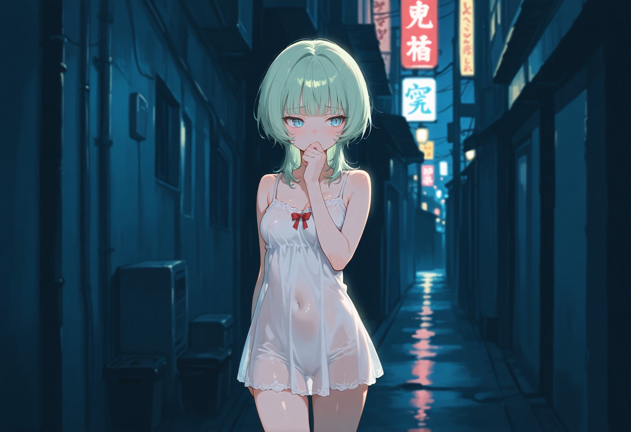 深夜にケモ耳化してしまう少女8