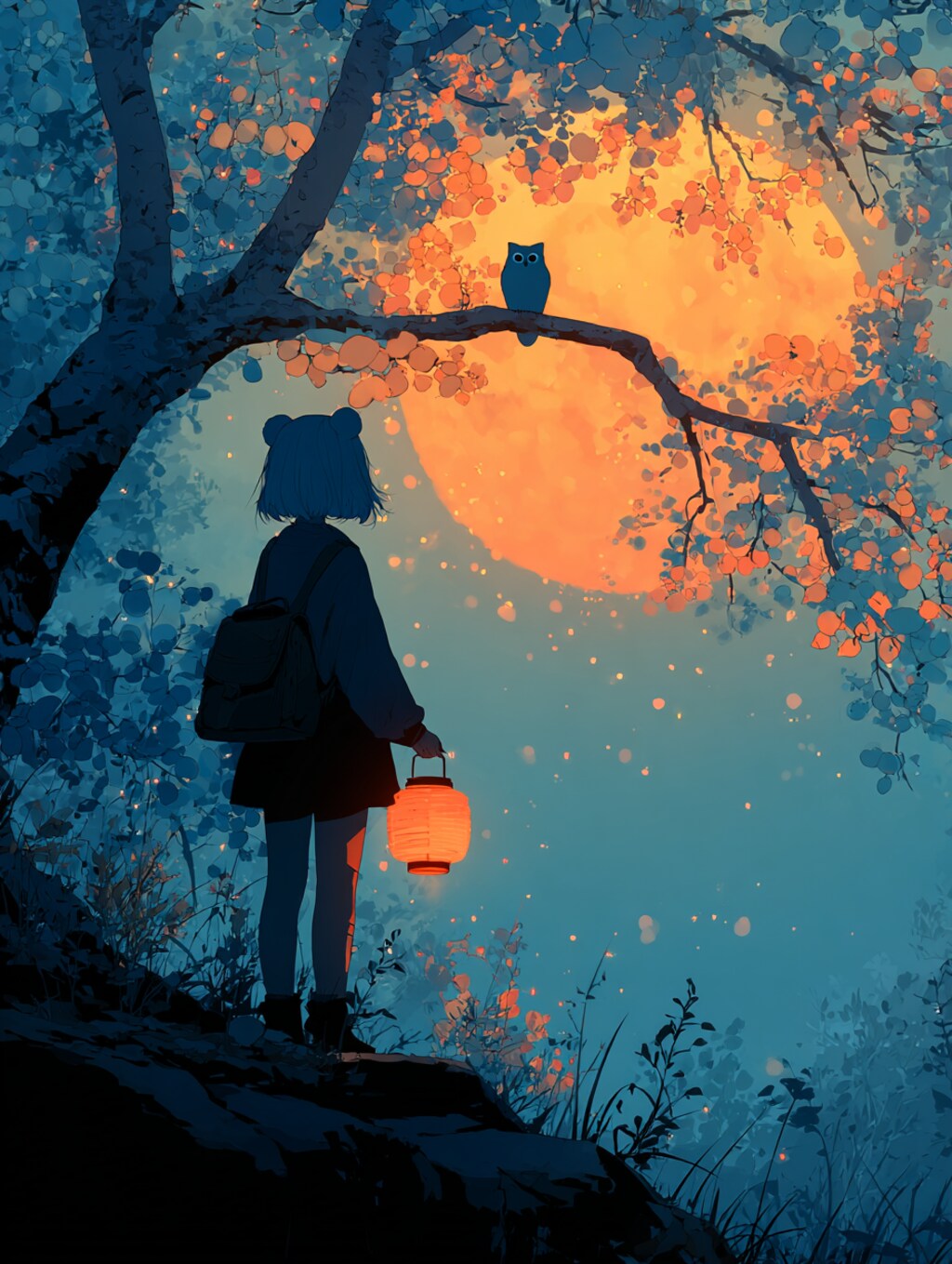 くま娘とフクロウ🦉🐾