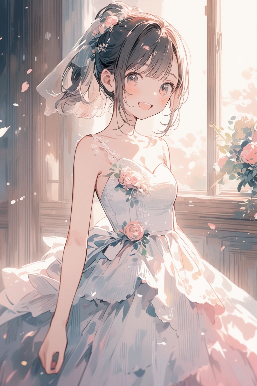 ウェディングドレス姿のお嬢（１２）