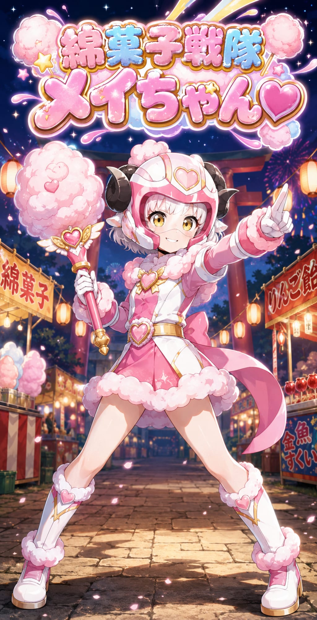 綿菓子戦隊　メイちゃん♡