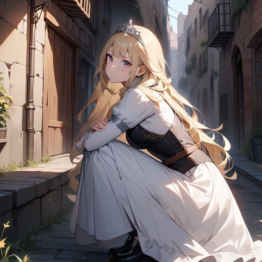 不貞腐れ脱走王女