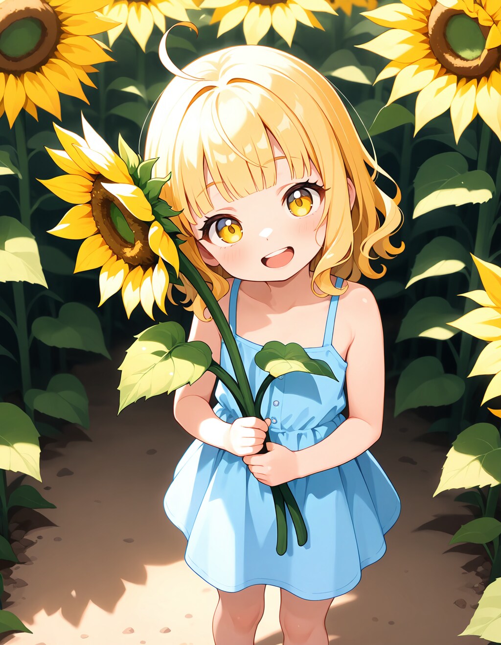 [張り紙見たよ]金髪ロリ