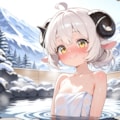温泉大好き♡メイちゃん♡ 3枚目