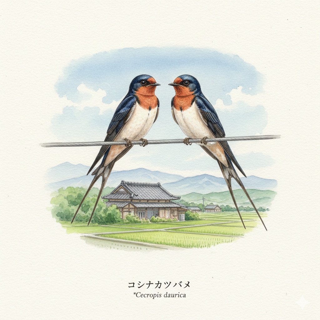 鳥(水彩画)(Gemini)(128)