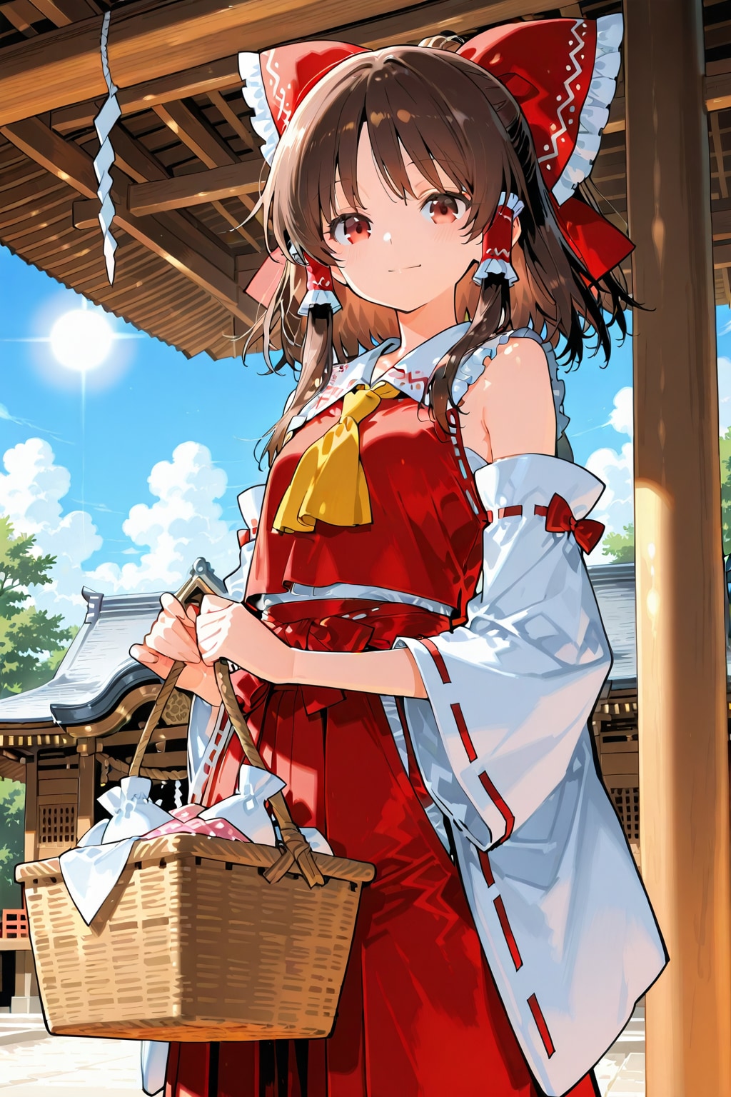 ピクニックは博麗神社！