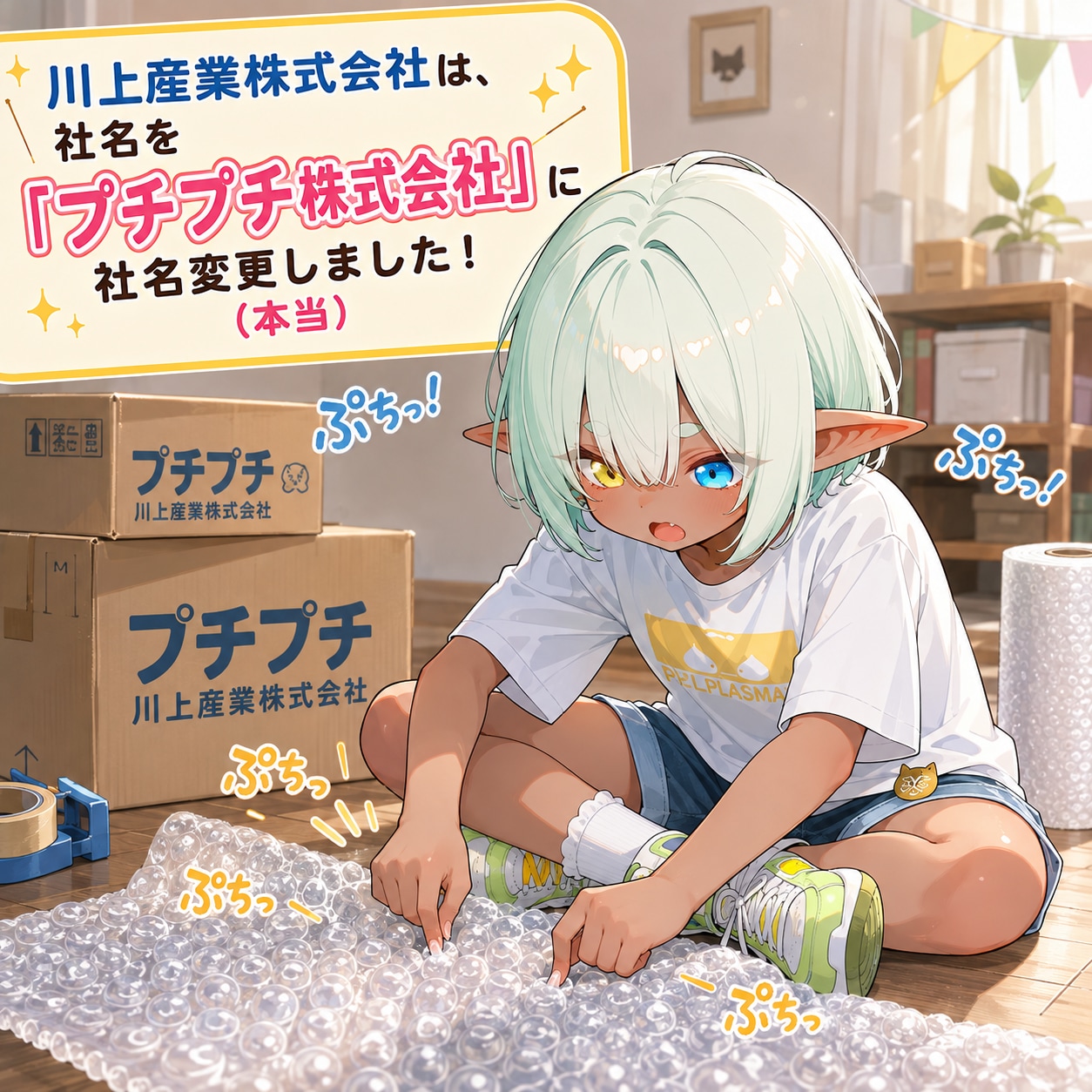 [今日は何の日 8/8] プチプチの日