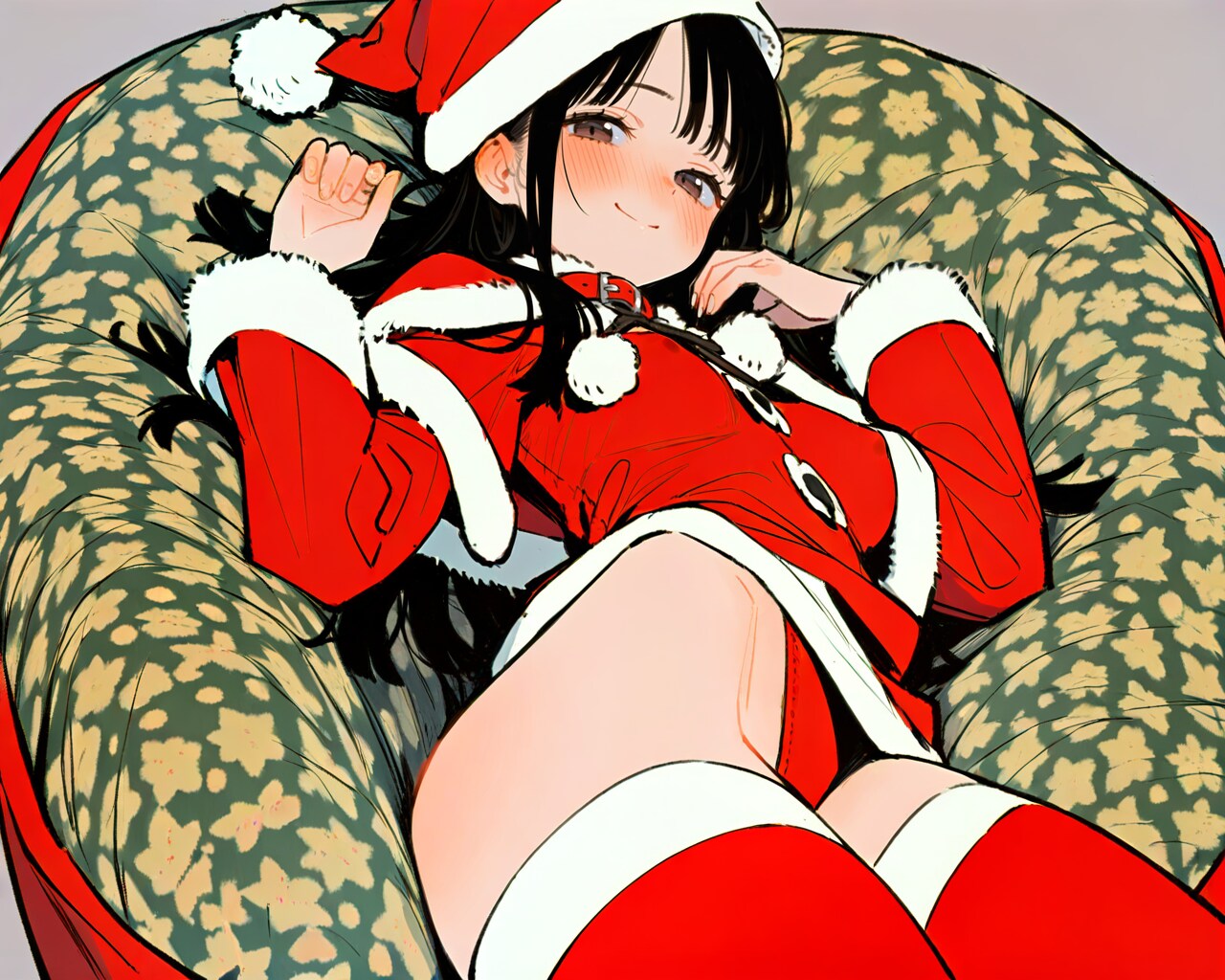 サンタ＝フクには太ももが必要であります