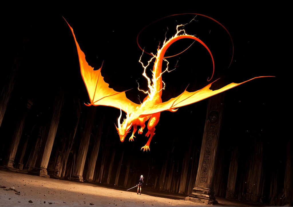 ダンジョンと火龍