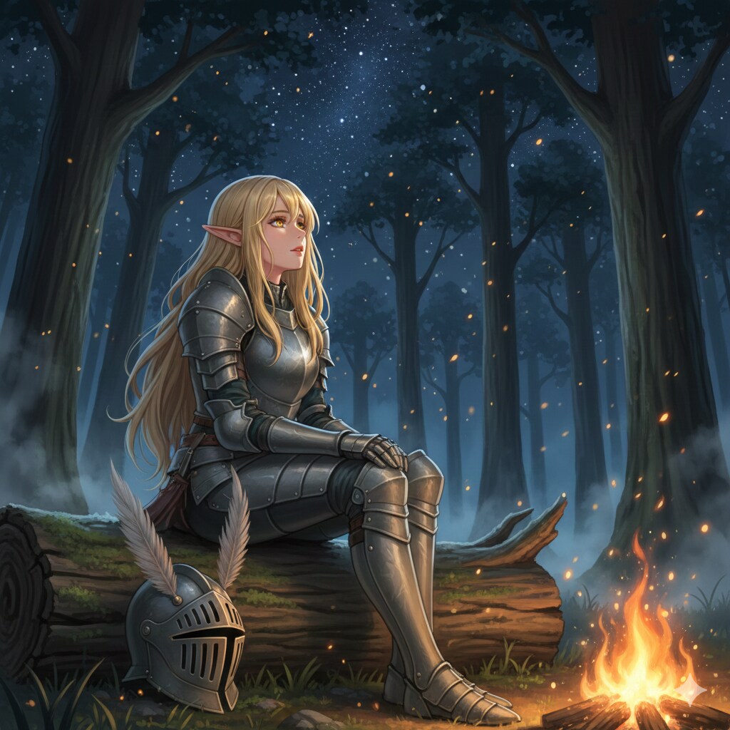星空とビーヴァさん