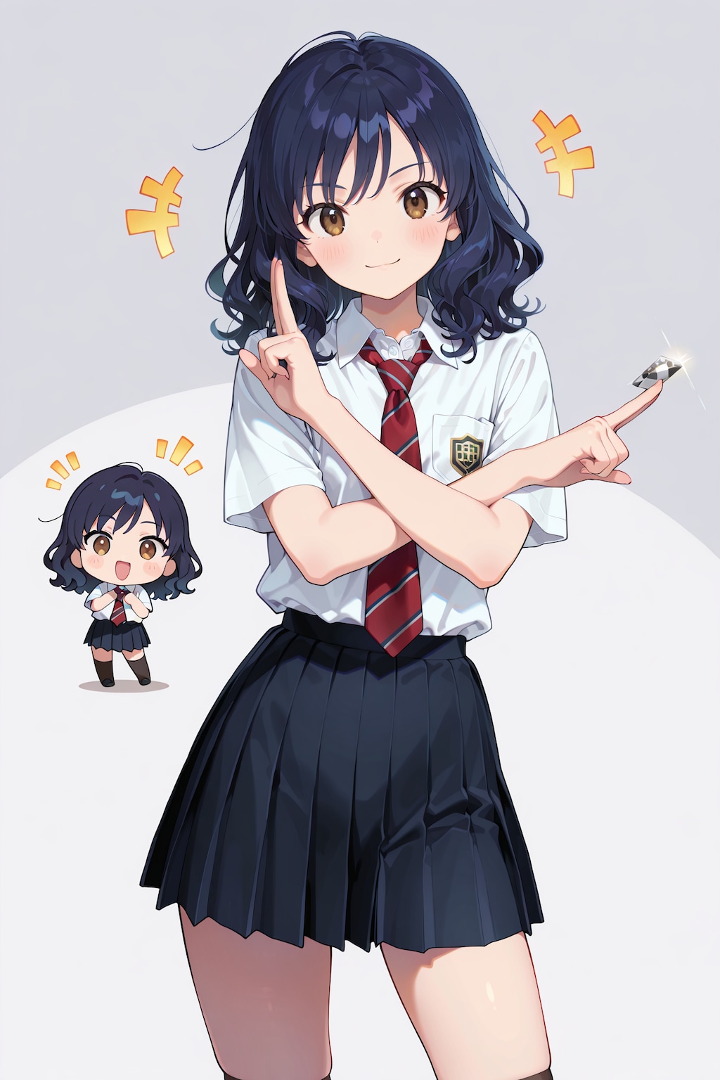 制服ちびキャラデイズ Z611