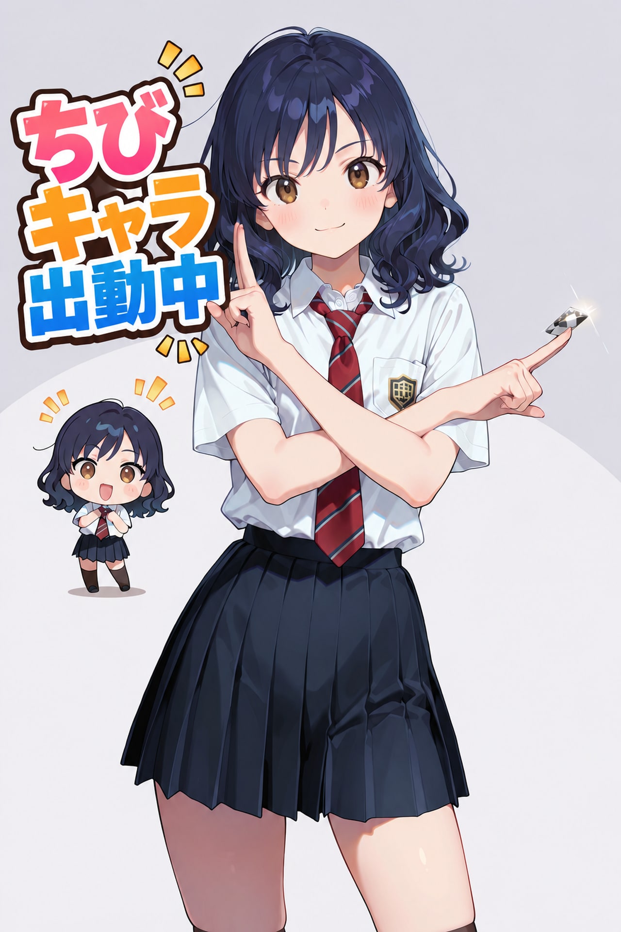 制服ちびキャラデイズ Z611