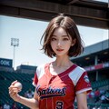始球式⚾ 2枚目