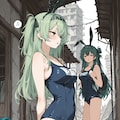牛柄ビキニとスク水バニー 6枚目