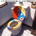１文生成やってみた！それと便座カバー 12枚目