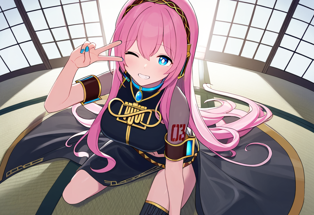 ボカロ　巡音ルカ　ピース