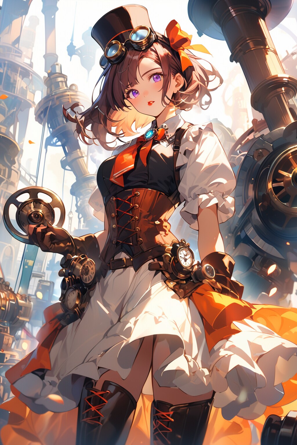 スチームガール | の人気AIイラスト・グラビア