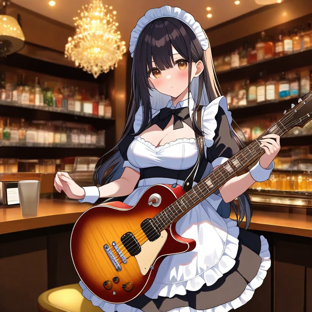 歌うメイドさん | の人気AIイラスト・グラビア