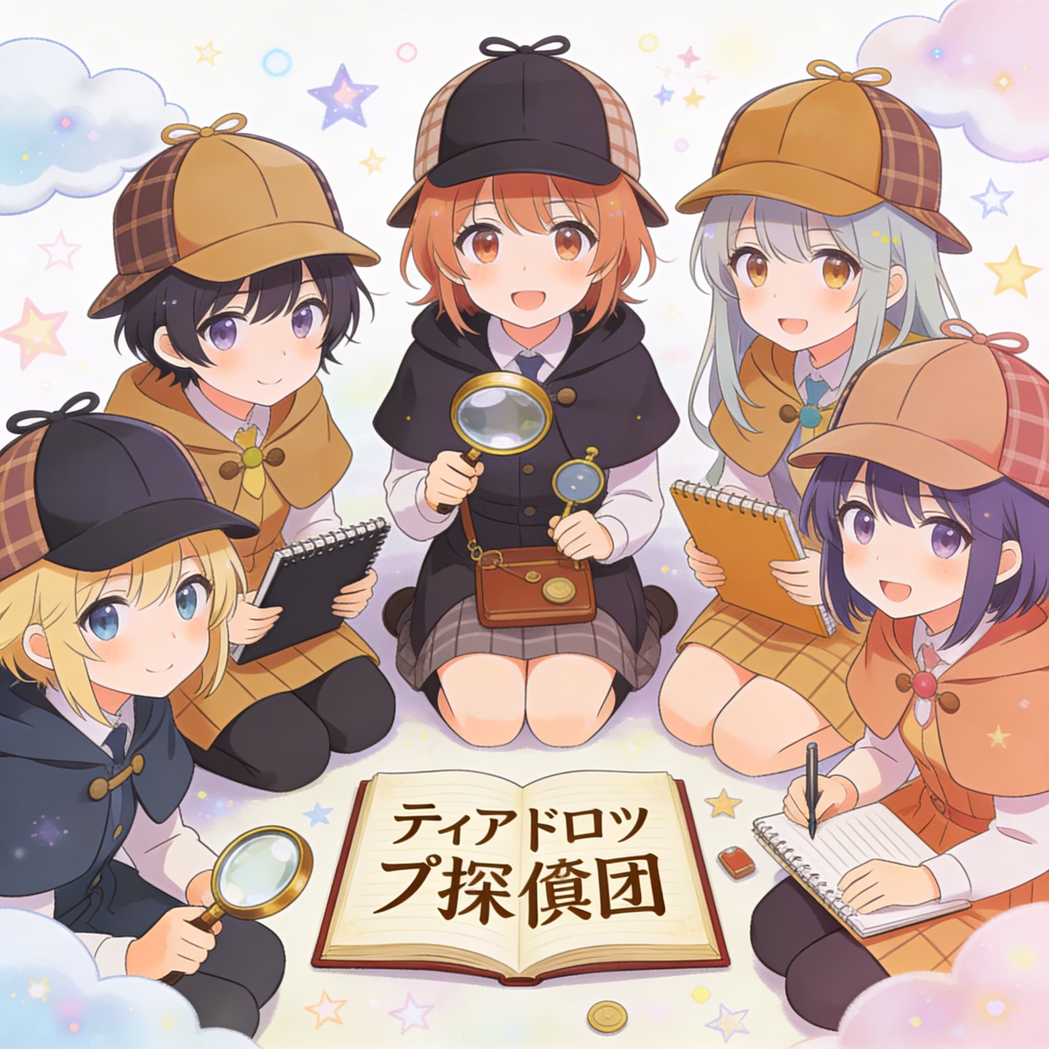 ティアドロップ探偵団 | の人気AIイラスト・グラビア