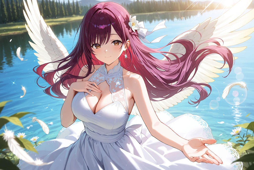 天使さん頑張ります