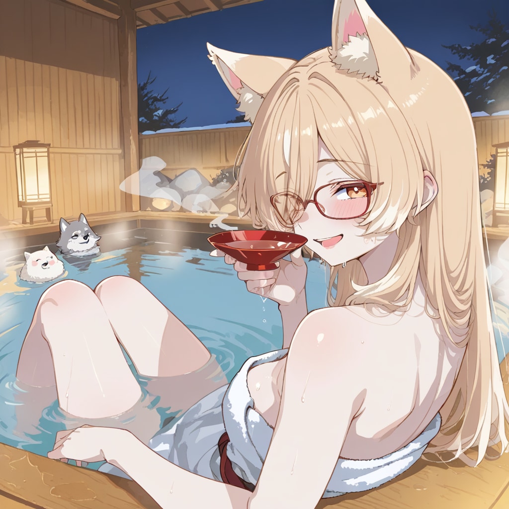 酔いどれケモミミ娘