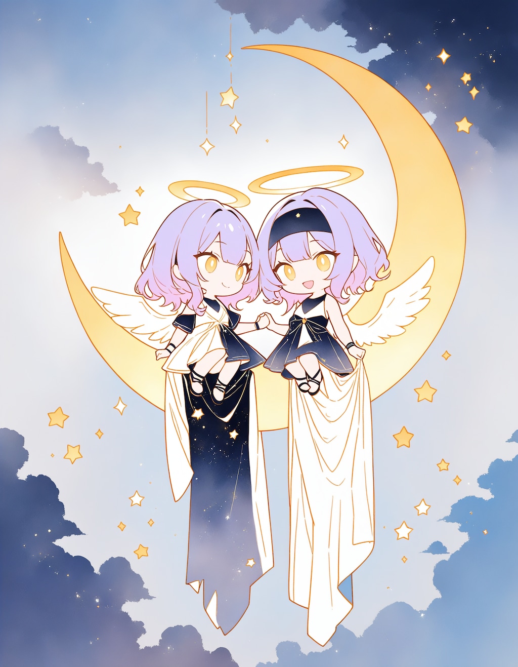 三日月と双子な姉さんXL