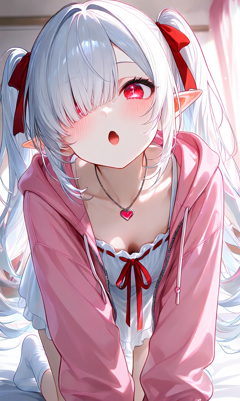 32、朝起こしに来るシロネさん