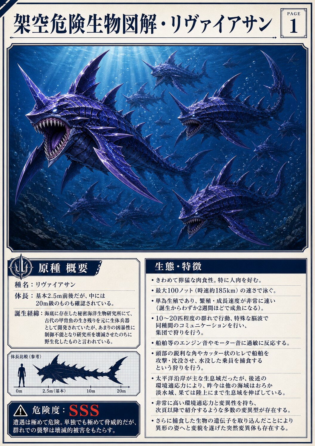 架空危険生物図鑑・リヴァイアサン