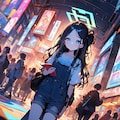 雑踏散歩【ブルアカ・天童アリス】 11枚目