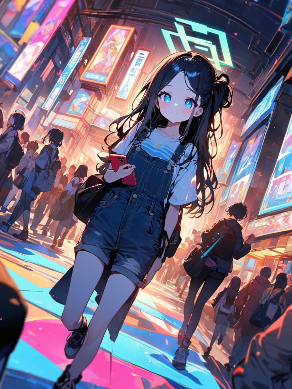 雑踏散歩【ブルアカ・天童アリス】