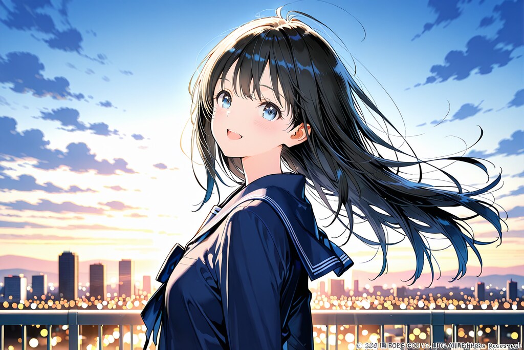 夕陽と美少女(PHOENIX)(13)