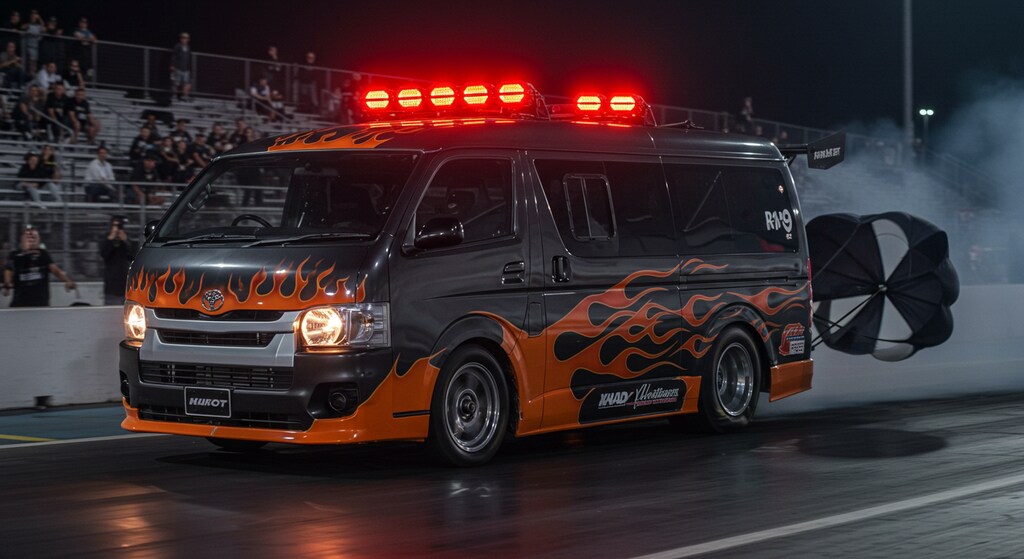 ハイエースドラッグカー