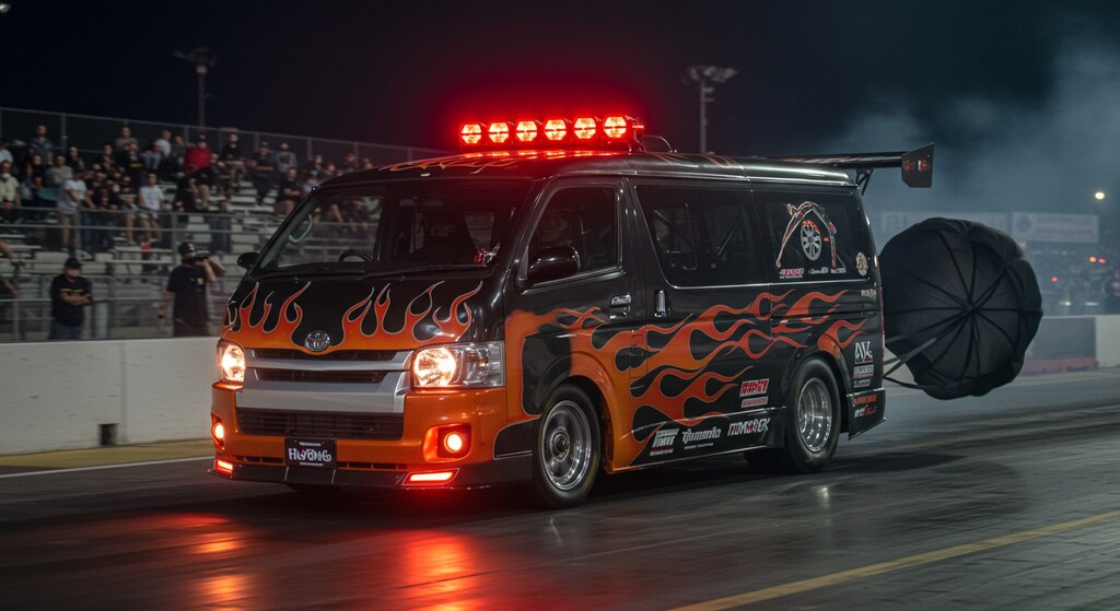 ハイエースドラッグカー