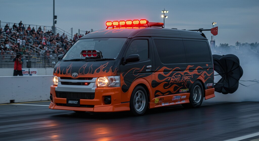 ハイエースドラッグカー