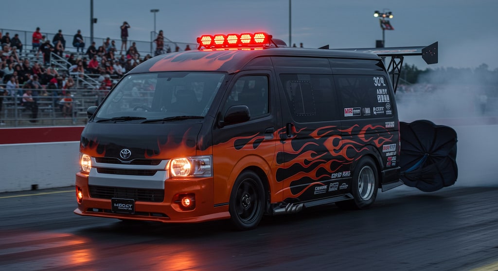 ハイエースドラッグカー