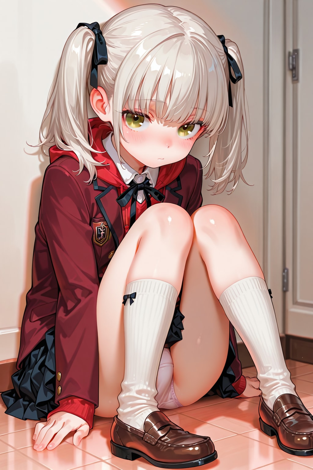 ブロンド髪の似合う女の子