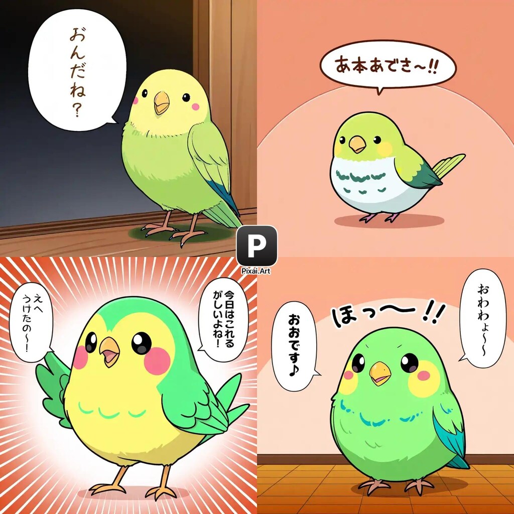 喋るインコまとめ