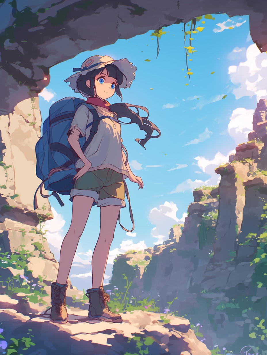 旅する少女134 | の人気AIイラスト・グラビア