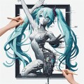ミクを描く 2枚目