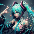 ミクを描く 3枚目