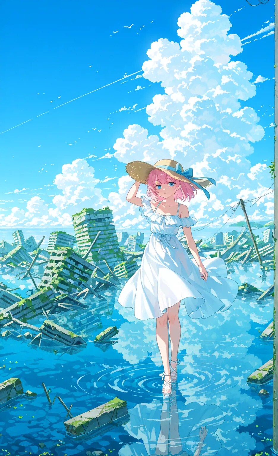 少女終末バカンス | の人気AIイラスト・グラビア