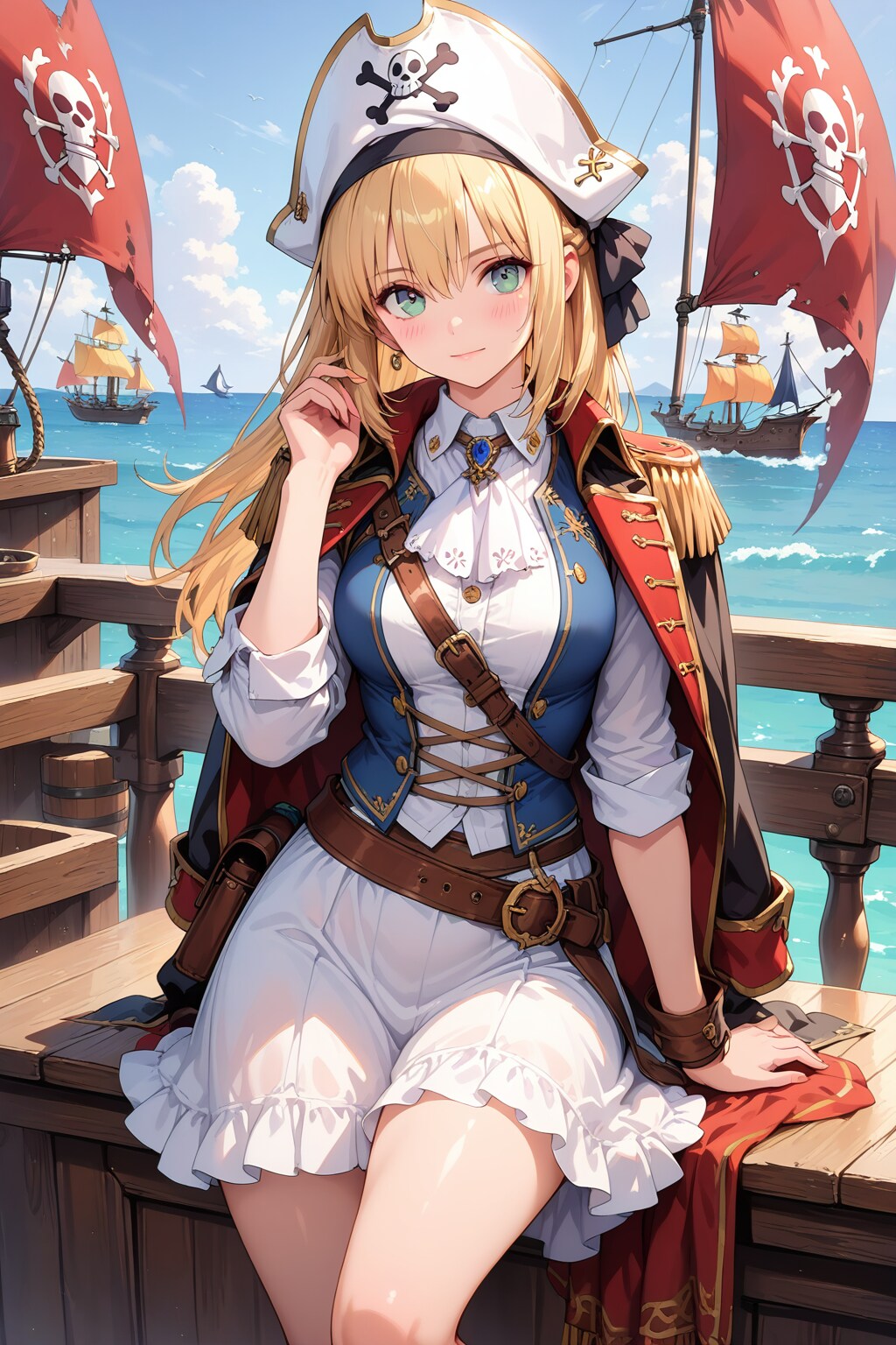 海賊ちゃん | の人気AIイラスト・グラビア