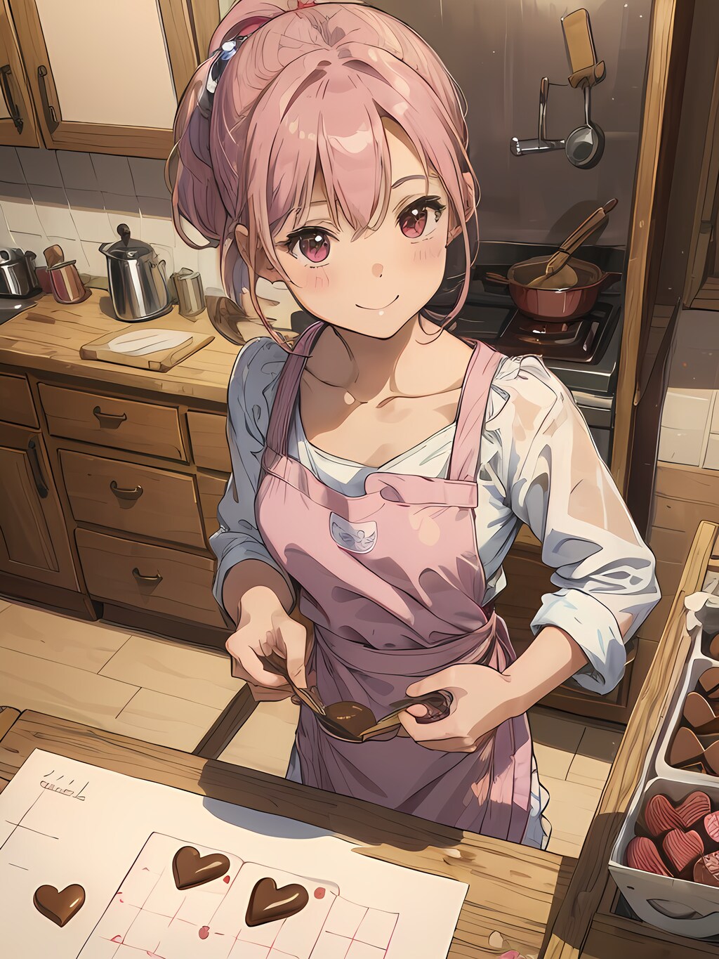 バレンタイン女子