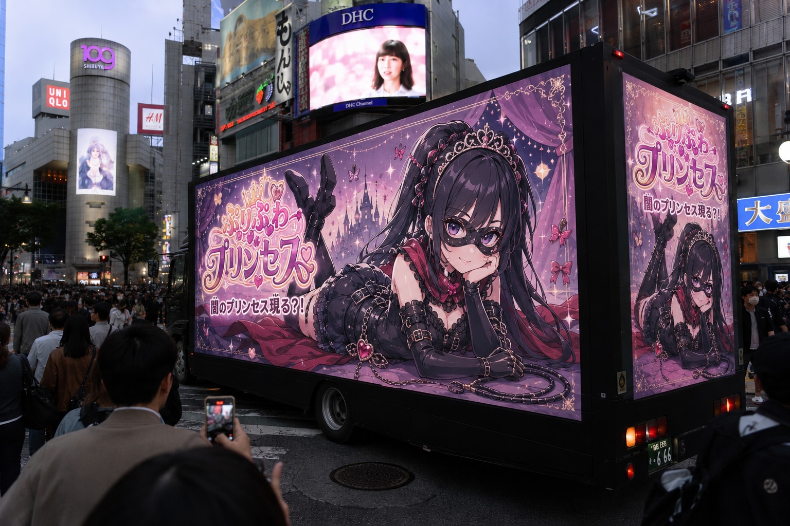宣伝中