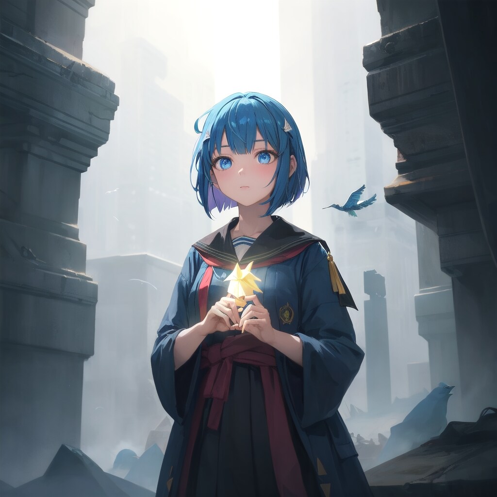 光の鳥をのせて