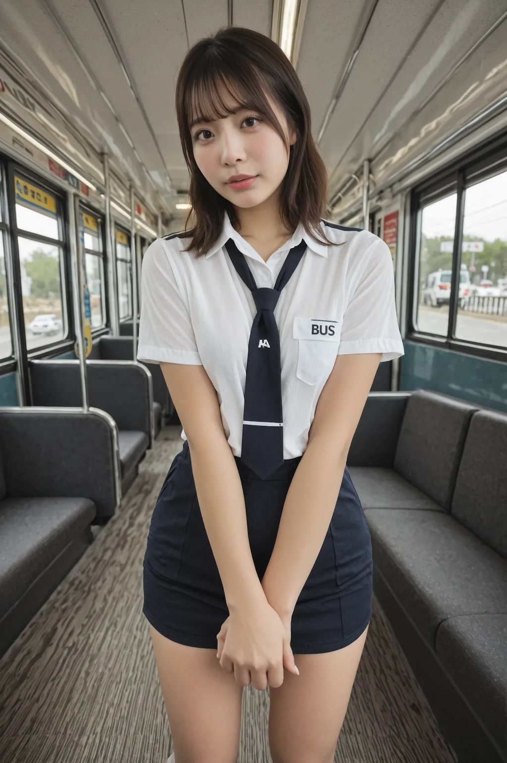 バスガイドお姉さん