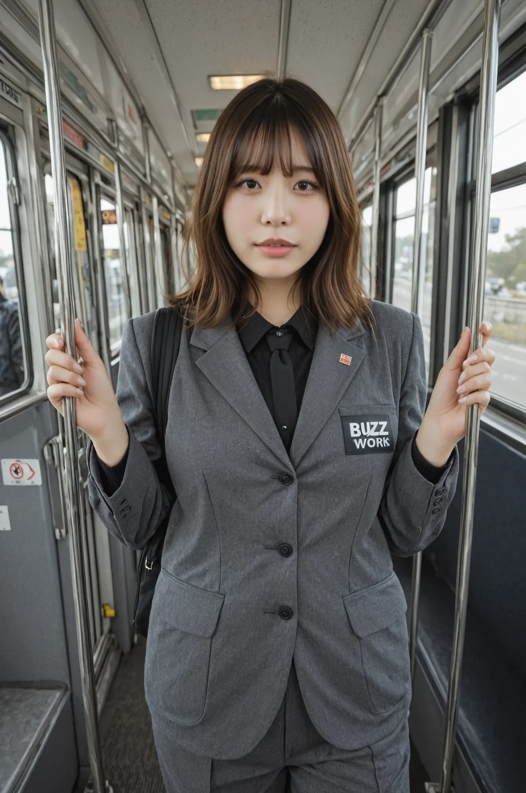 バスガイドお姉さん