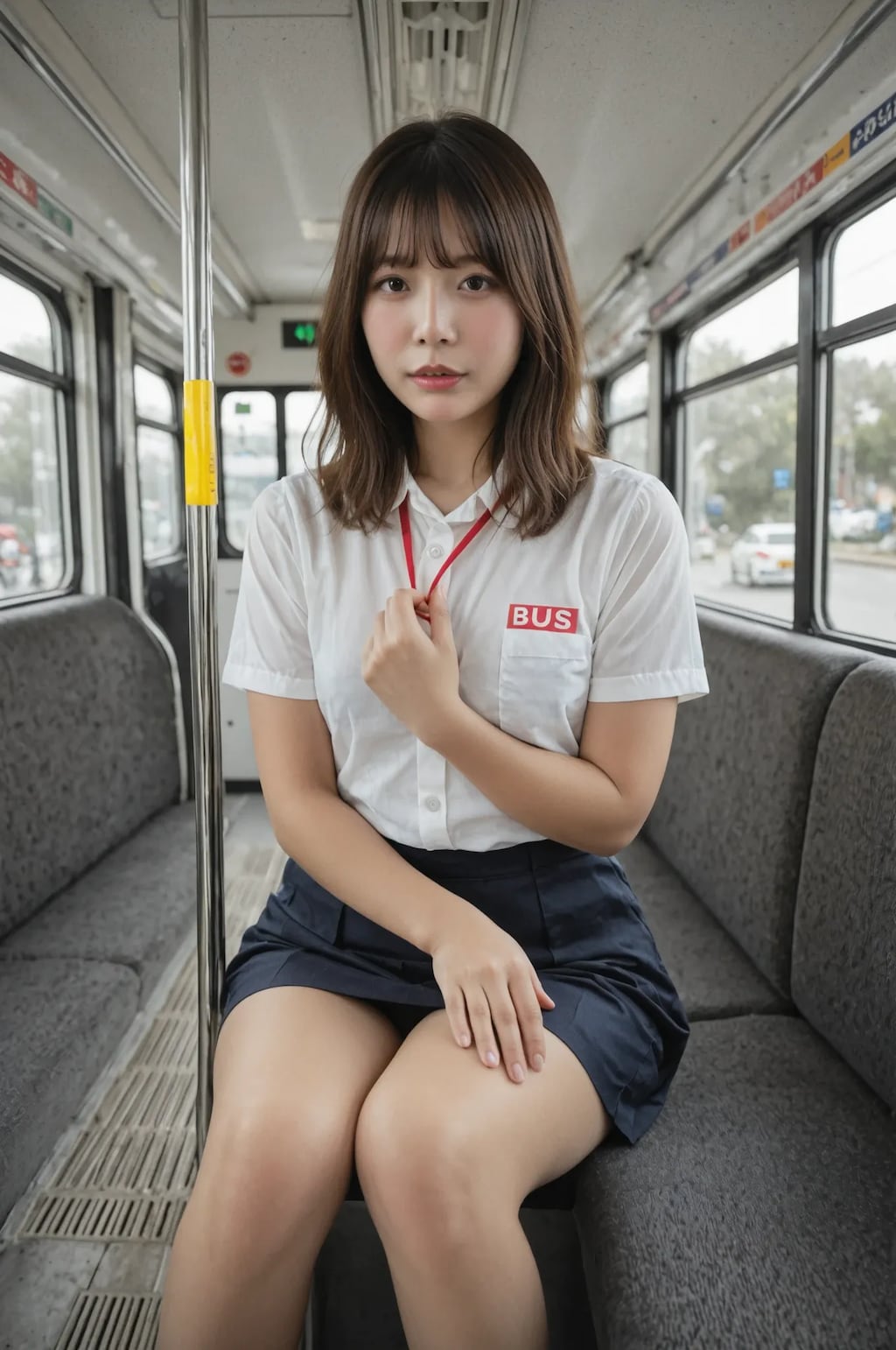 バスガイドお姉さん